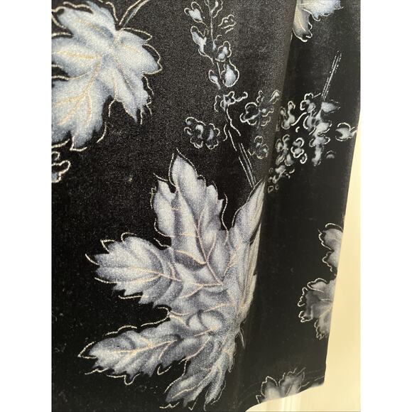 VTG Metallic Set Jonden Linda Leal Soft Stretch Velvet Shell Sweater Stretch - Picture 3 of 5